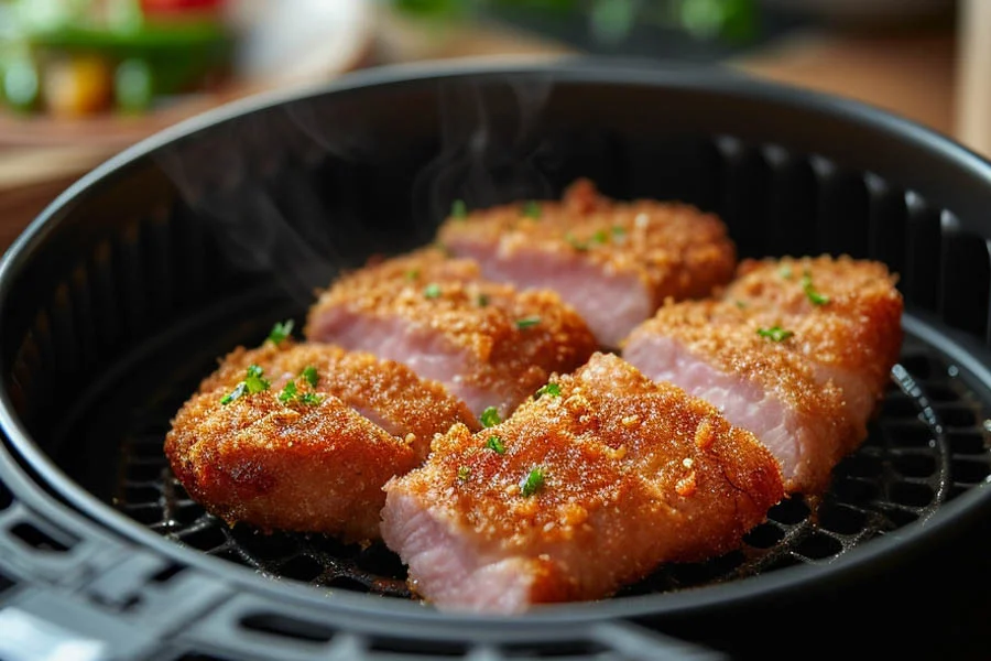 a large air fryer