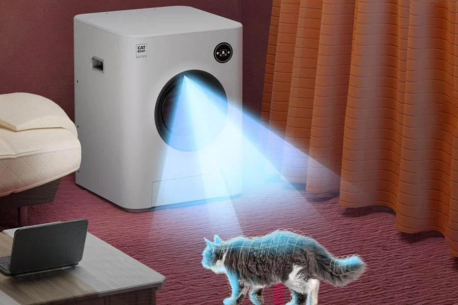 cat litter box automatic